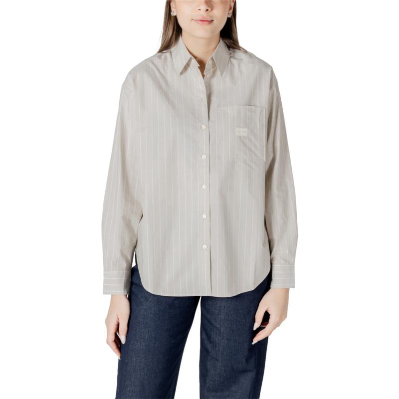 Πουκάμισα Calvin Klein Jeans WOVEN LABEL RELAXED J20J224436