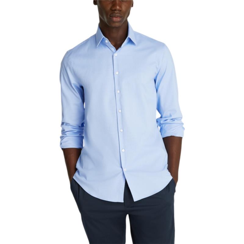 Πουκάμισο με μακριά μανίκια Calvin Klein Jeans TONAL STRUCTURE K10K114298