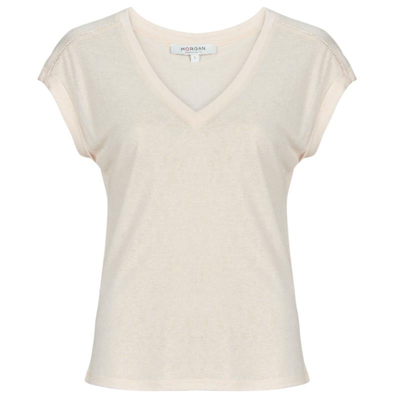 T-shirt με κοντά μανίκια Morgan DEMA