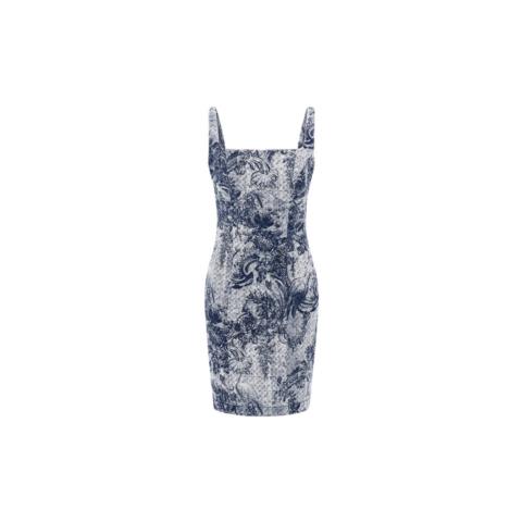 Φορέματα Guess REXA DENIM SLEEVELESS MINI DRESS WOMEN