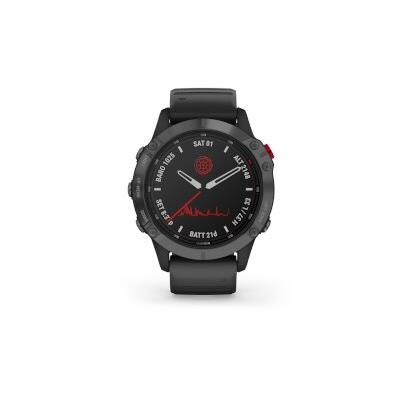 Smartwatch Garmin Fenix 6 PRO Solar Μαύρο