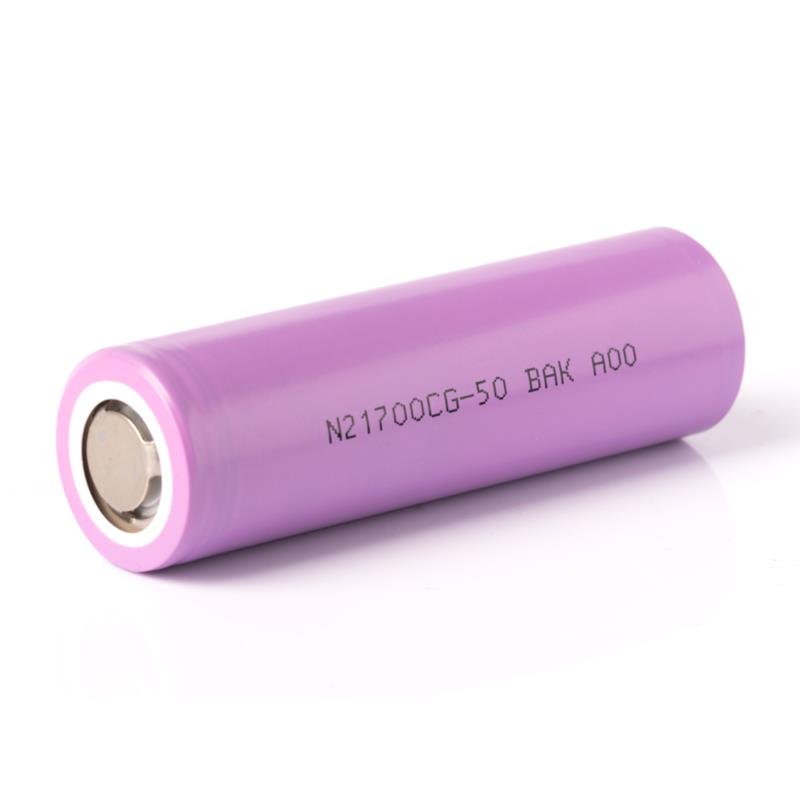 BAK N21700CG-50E 5000mAh - 14.7A Επαναφορτιζόμενη Μπαταρία 21700 Li-ion 5000mAh 3.7V - 14.7A 1τμχ