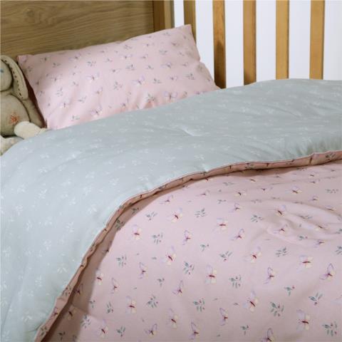 Κουβερλί Κούνιας 110X140 Nef Nef Wings Of Joy Pink (110x140)