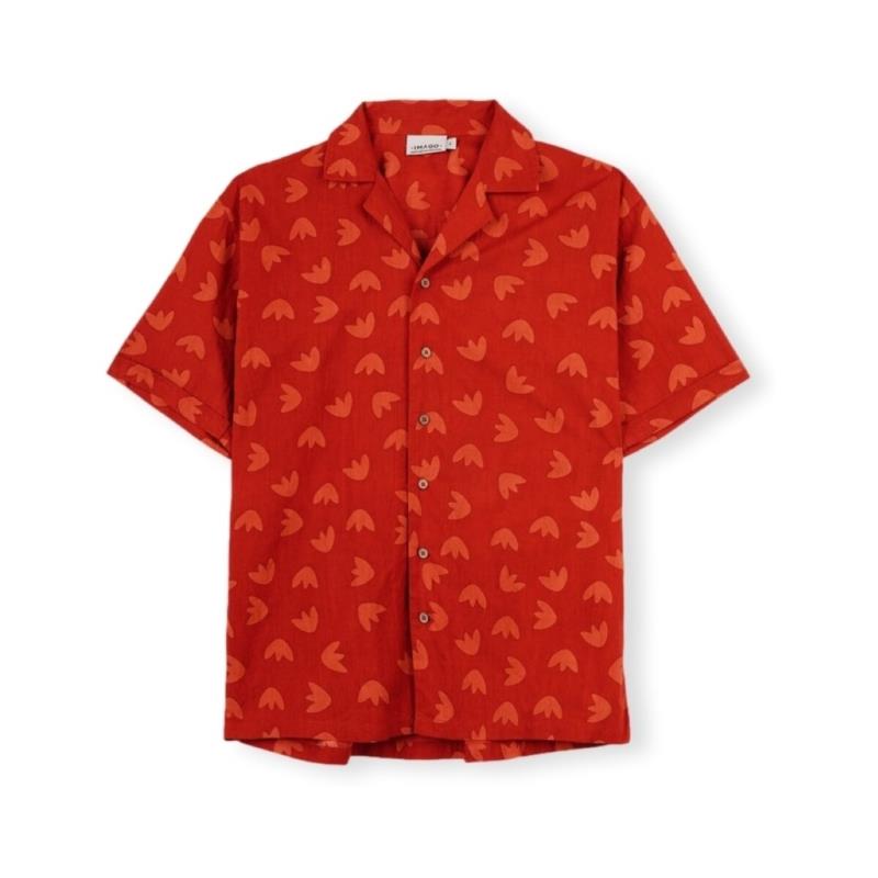 Πουκάμισο με μακριά μανίκια Imago Bossa Nova Shirt - Red