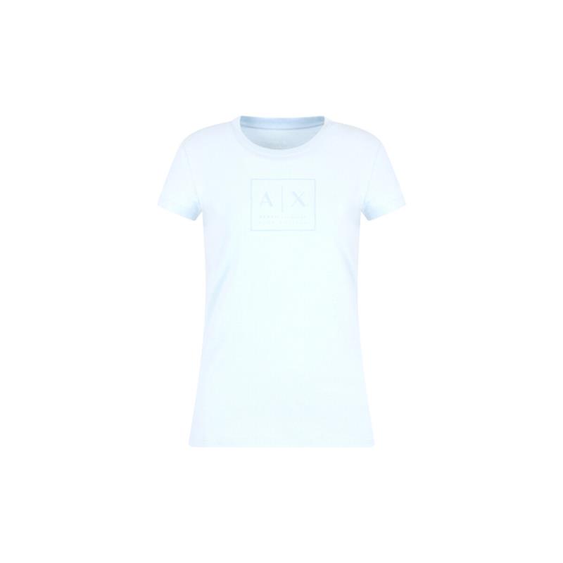 T-shirt με κοντά μανίκια EAX SLIM FIT T-SHIRT WOMEN
