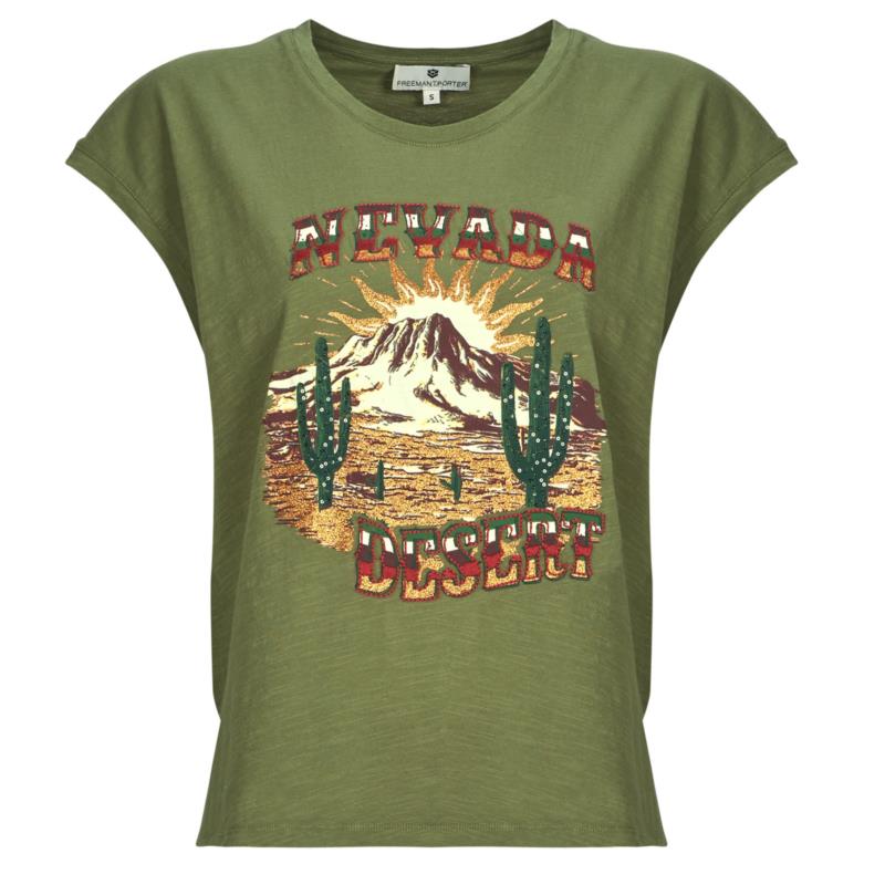 T-shirt με κοντά μανίκια Freeman T.Porter TARIK NEVADA