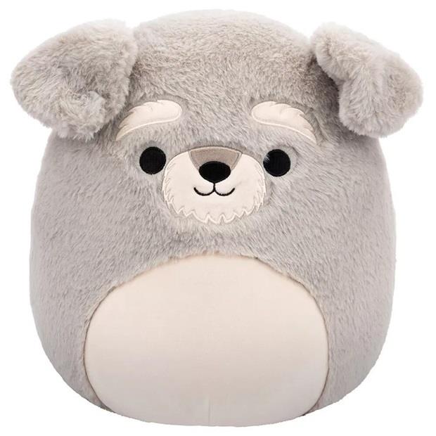 Jazwares Squishmallows Λούτρινο FuzzAmallows 30,5Eκ. Wave 4 Shaun The Grey Schnauzer - JWSQ6679