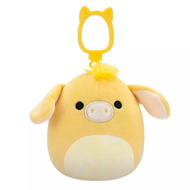 Jazwares Squishmallows Λούτρινο Μπρελόκ Gavyn Ο Γάιδαρος 9Εκ. - JWSQ0468