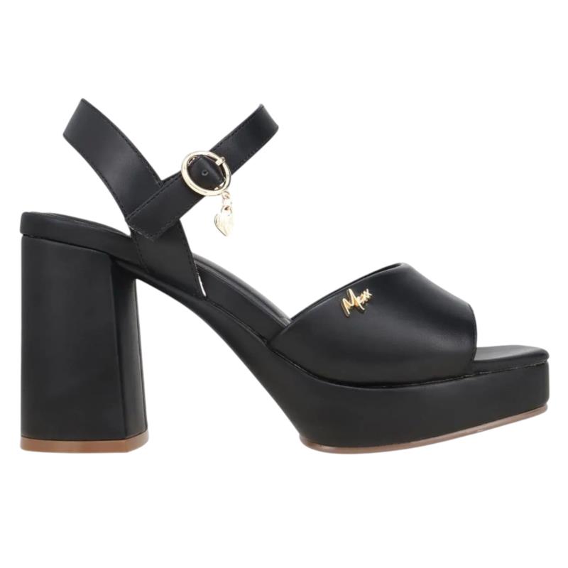 Πέδιλα Mexx Heeled sandal Lou MXTY017701W-Black Γυναικείο
