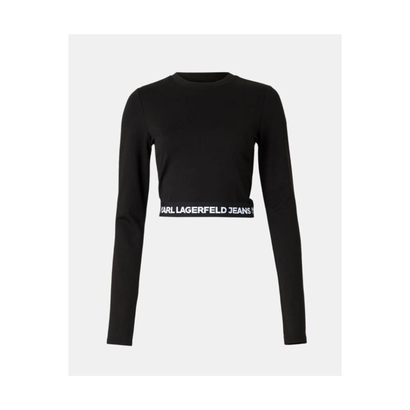 T-shirts & Polos Karl Lagerfeld A1W17042 LS MILANO TOP