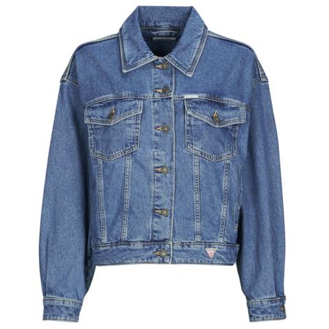 Τζιν Μπουφάν/Jacket Guess OVERSIZE TRUCKER JACKET