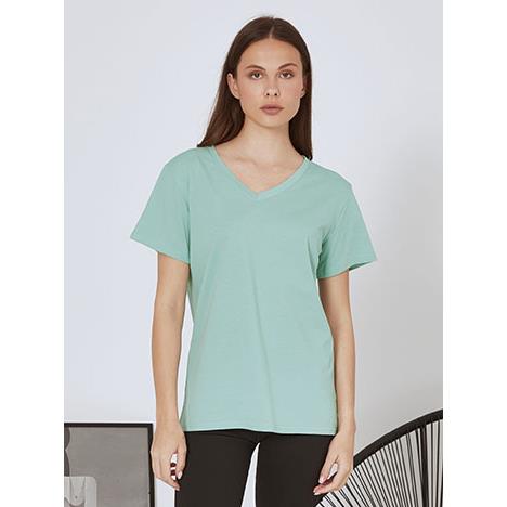 T-shirt με V λαιμόκοψη SN9844.4311+3