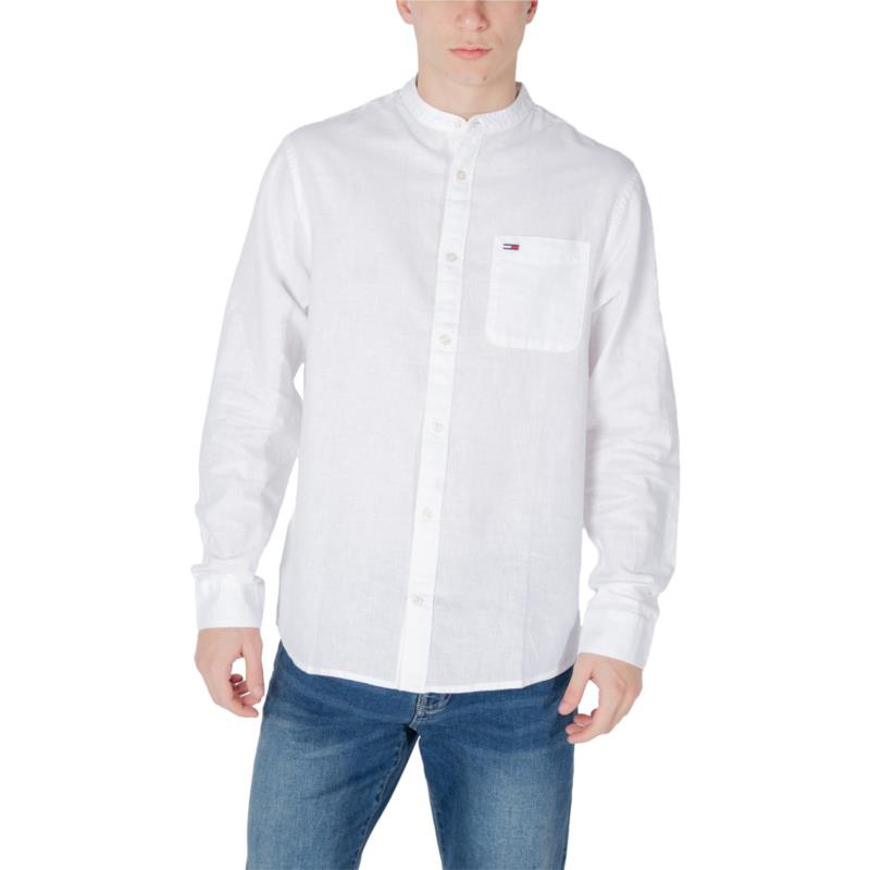 Πουκάμισο με μακριά μανίκια Tommy Hilfiger TJM LINEN MIX BAND DM0DM20876
