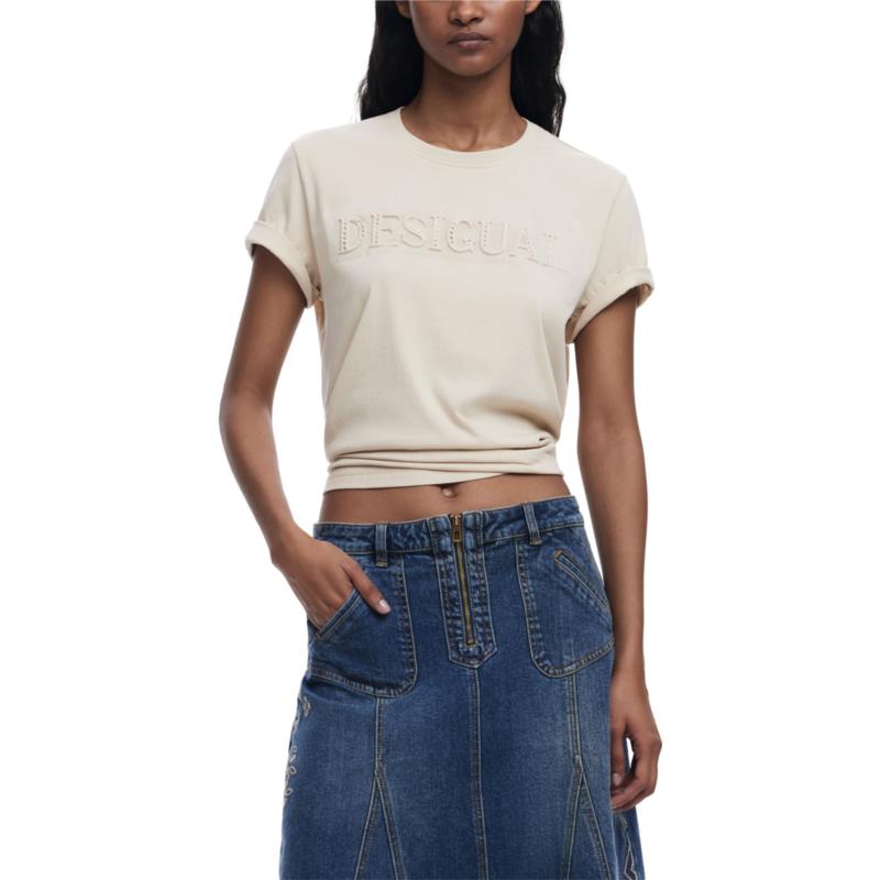 T-shirt με κοντά μανίκια Desigual TS_BRANDY 25SWTK17