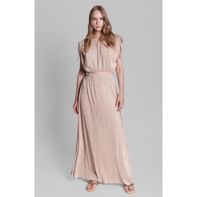 Collectiva Noir - CADI SKIRT - BEIGE