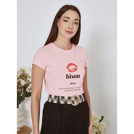 T-shirt με χείλη SN7958.4806+3
