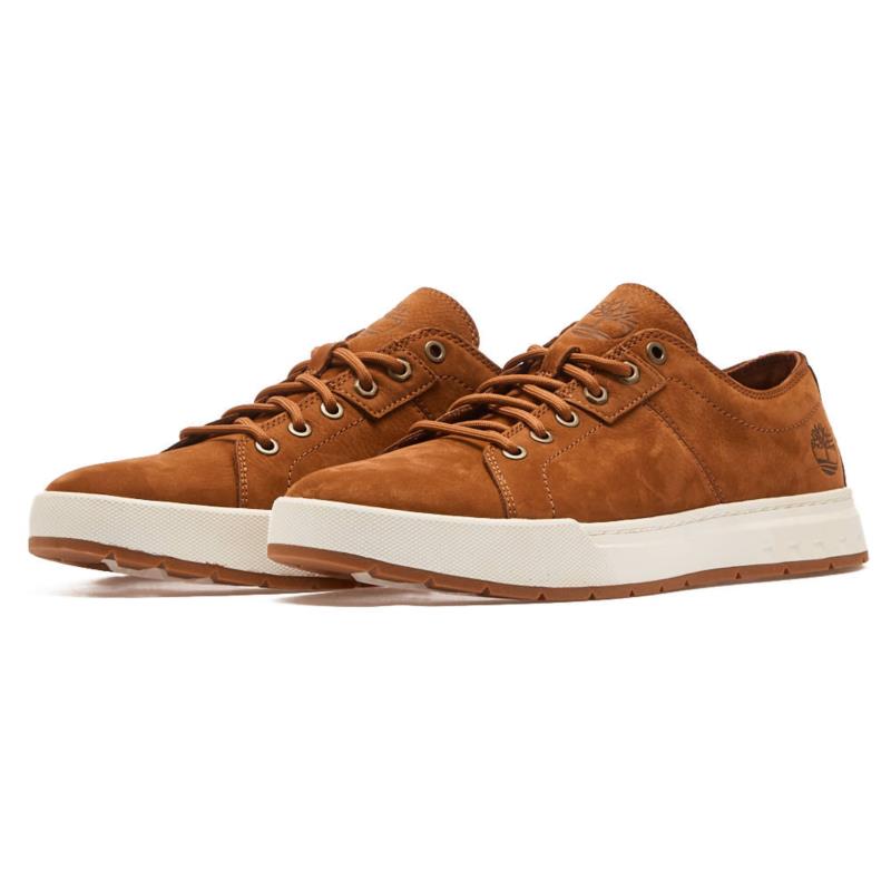Timberland - Maple Grove Low Lace Up Sneaker Rust Nubuck - TMEM7
