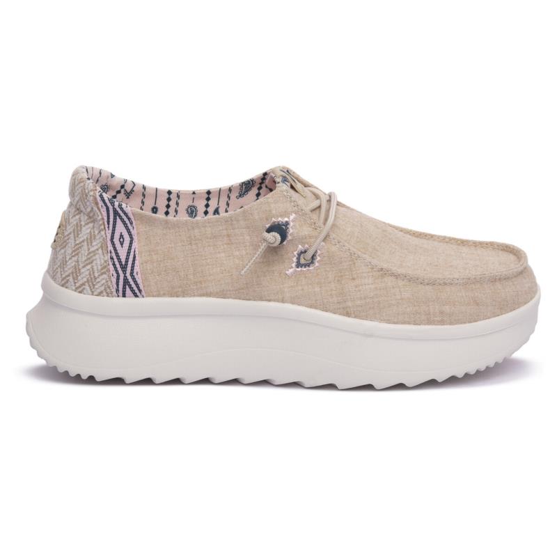 Sneakers HEYDUDE 265 WENDY PEAK CGAMBRAY WOVEN W