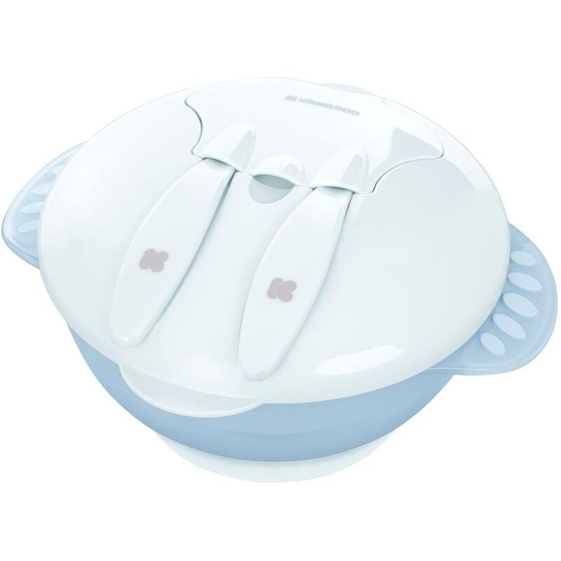 Kikkaboo Μπωλ 4 In 1 Feed-Me-Up Blue (31302040157)