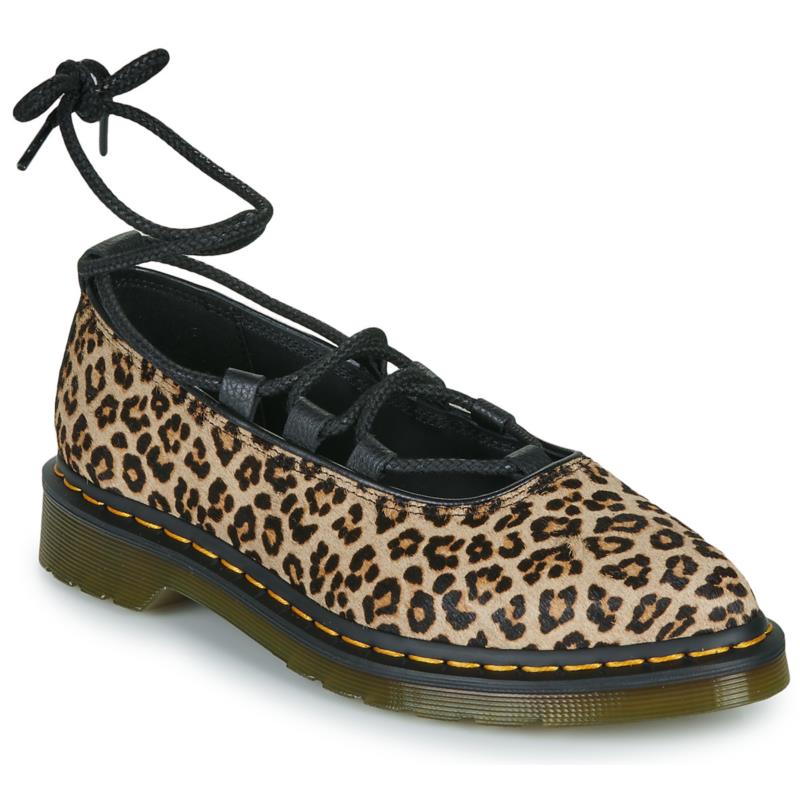 Μπότες Dr. Martens 1460 Pascal Light Tan Mini Leopard Spot Hair On