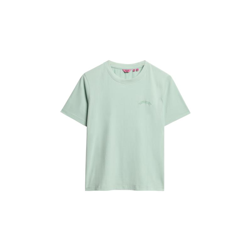 Superdry - ESSENTIAL LOGO EMB TEE ΜΠΛΟΥΖΑ ΓΥΝΑΙΚΕΙΟ - SURF SPRAY GREEN