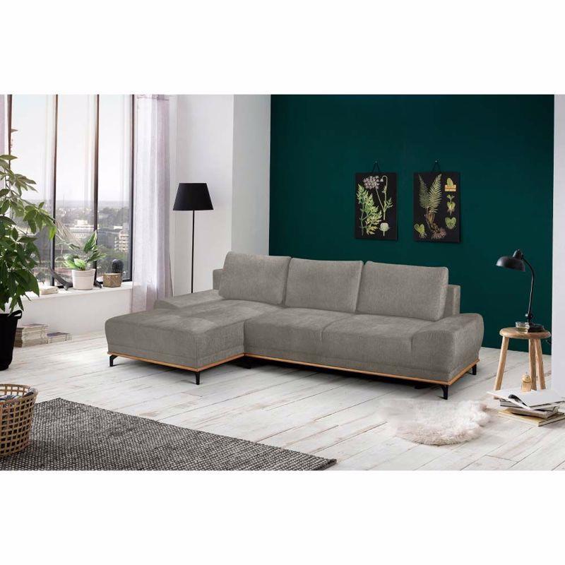 Liberta - Maison NATURA Καναπές Κρεβάτι με Αριστερή Γωνία Taupe 283x164x90cm 70-0399
