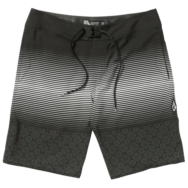 Volcom - LIDO STRIPE MOD 20" ΜΑΓΙΟ ΑΝΔΡΙΚΟ - BLACK