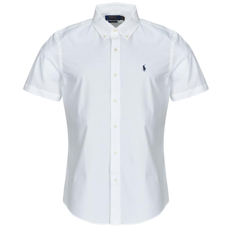 Πουκάμισο με κοντά μανίκια Polo Ralph Lauren CHEMISE EN POPELINE UNIE
