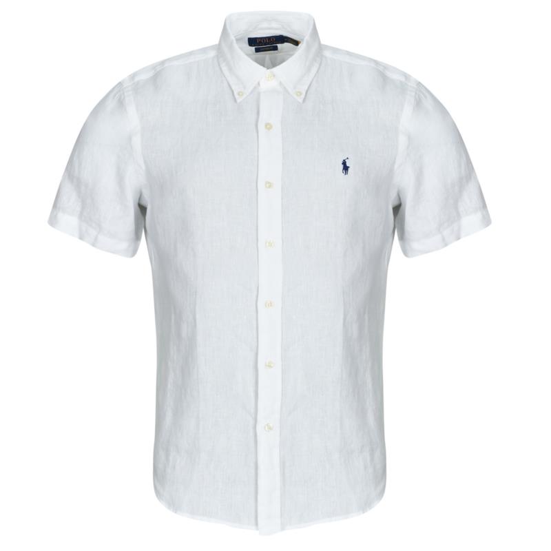 Πουκάμισο με κοντά μανίκια Polo Ralph Lauren CHEMISE MANCHES COURTES COUPE DROITE EN LIN