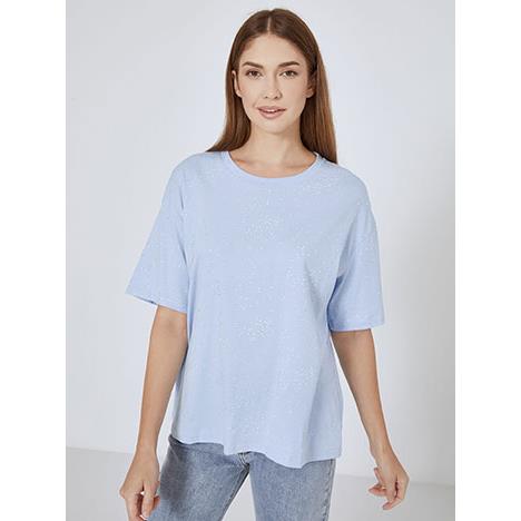 T-shirt με ανάγλυφες λεπτομέρειες SN7693.4337+2