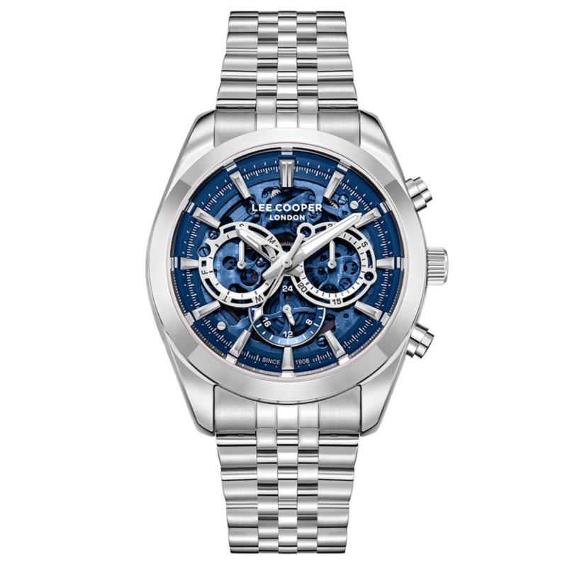 LEE COOPER Automatic Men's - LC08176.390, Silver case with Metal Bracelet