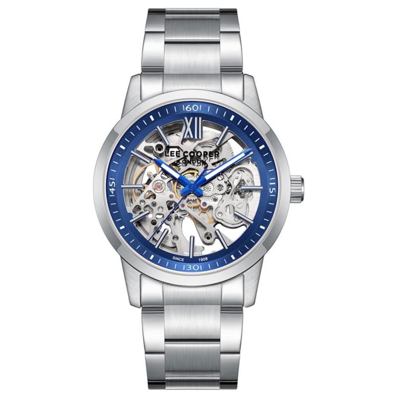 LEE COOPER Automatic Men's - LC08197.390, Silver case with Metal Bracelet