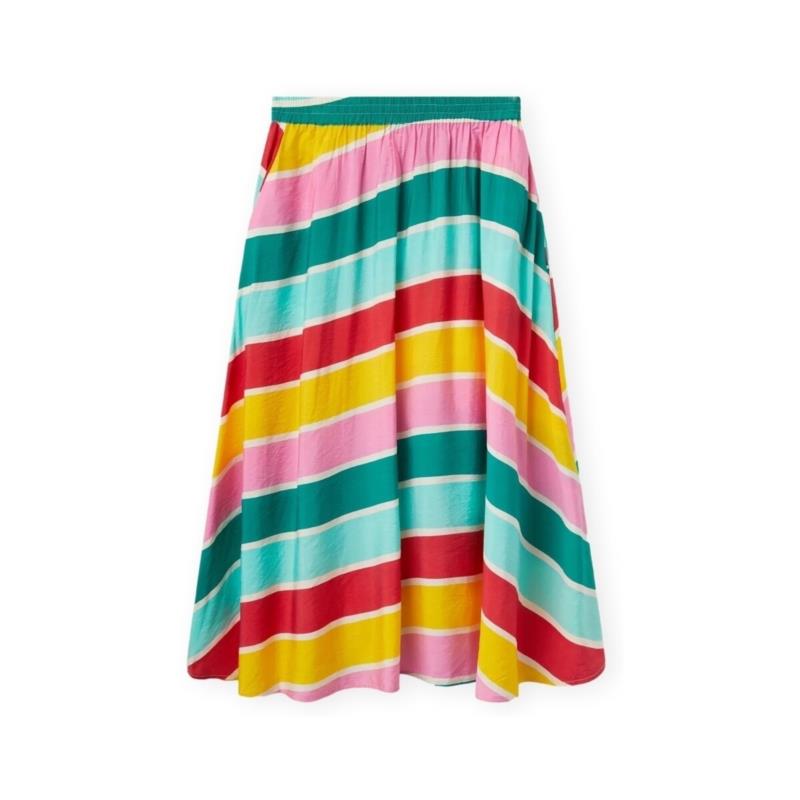 Κοντές Φούστες Compania Fantastica COMPANIA FANTASTICA Skirt 11109 - Stripes 9