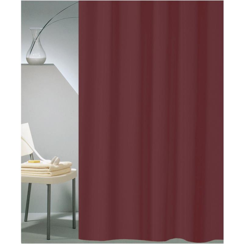 Κουρτίνα Μπάνιου (240x180) Με Κρίκους San Lorentzo Solid Brown