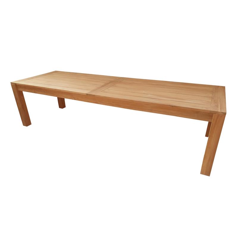 Τραπέζι Pablo pakoworld teak ξύλο σε φυσική απόχρωση 240x100x76εκ - PAKO WORLD - 343-000016