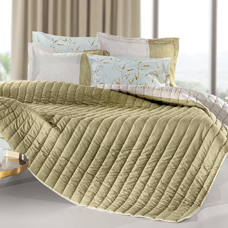 Κουβερλί Υπέρδιπλο 220X240 Guy Laroche Fleria Olive (220x240)