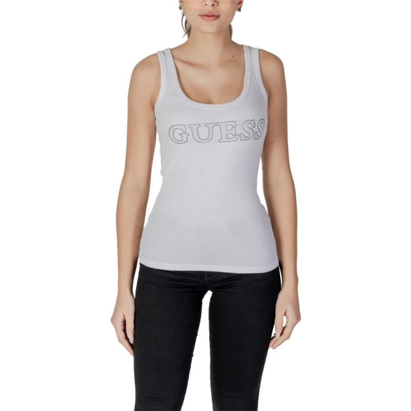 Αμάνικα/T-shirts χωρίς μανίκια Guess SL EMBELLISHED LOGO W5GP29 KA0H1