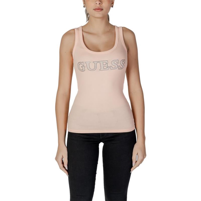 Αμάνικα/T-shirts χωρίς μανίκια Guess SL EMBELLISHED LOGO W5GP29 KA0H1