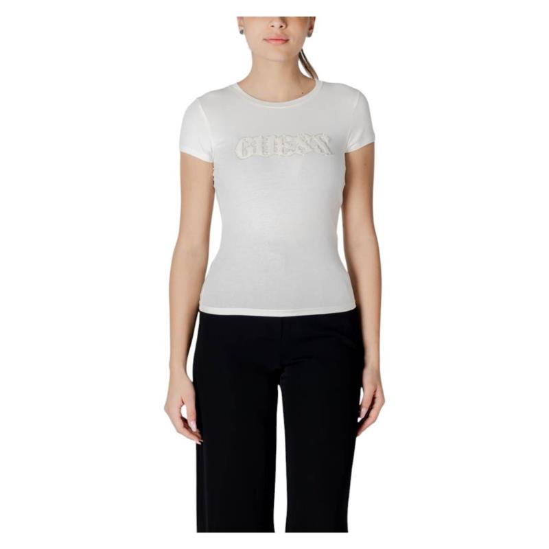 T-shirt με κοντά μανίκια Guess SS PONY HAIR LOGO R5 W5GI42 J1314