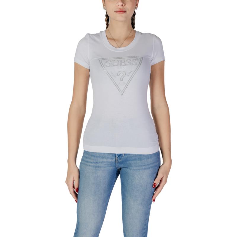 T-shirt με κοντά μανίκια Guess SS CN SHINY TRIANGLE W5RI11 J1314