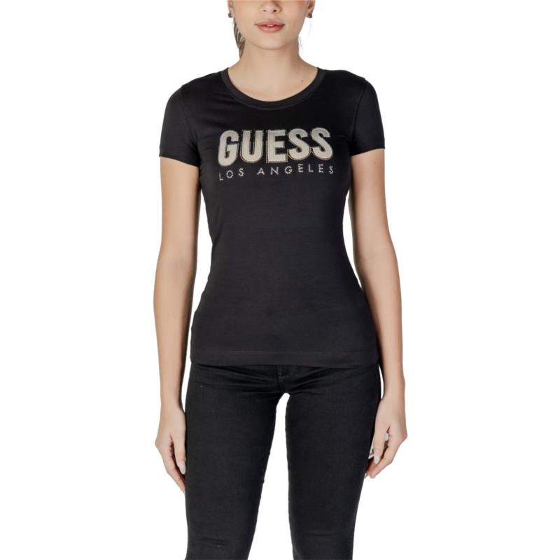T-shirt με κοντά μανίκια Guess CN SS GLITTER DEGRAD W5GI14 J1314