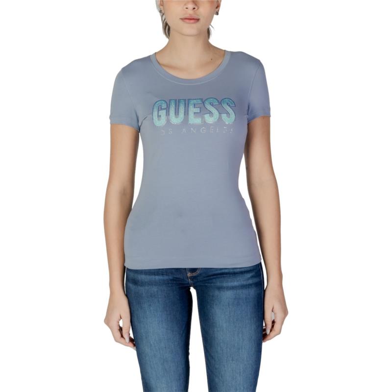 T-shirt με κοντά μανίκια Guess CN SS GLITTER DEGRAD W5GI14 J1314