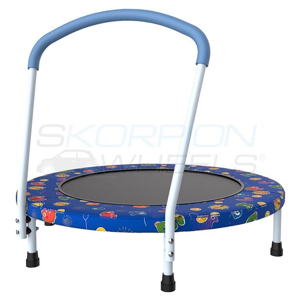 Τραμπολίνο Με Λαβή 92cm - Μπλε | Skorpion Wheels - 5281001