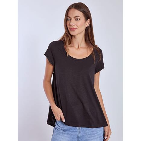 T-shirt με καμπύλη στο τελείωμα SN9489.4163+4