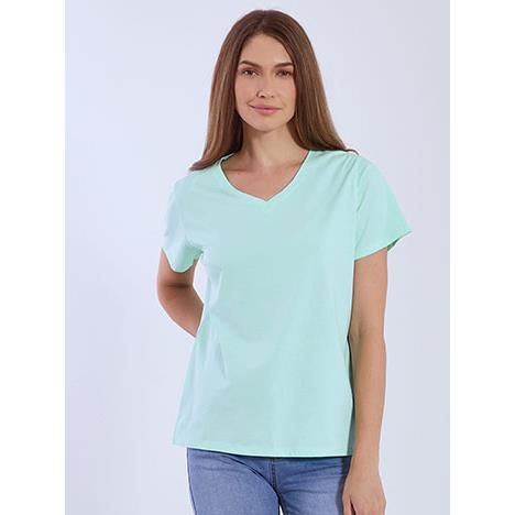 T-shirt με V λαιμόκοψη SN9844.4330+12