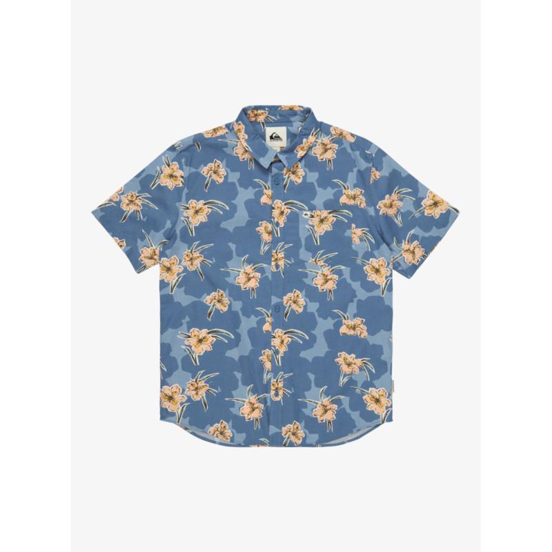 Quiksilver - APERO CLASSIC SS ΠΟΥΚΑΜΙΣΟ ΑΝΔΡΙΚΟ - CORONET BLUE NATURAMA