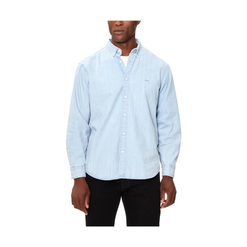 Πουκάμισο με μακριά μανίκια Levis AUTHENTIC BUTTON DOWN DENIM SHIRT MEN