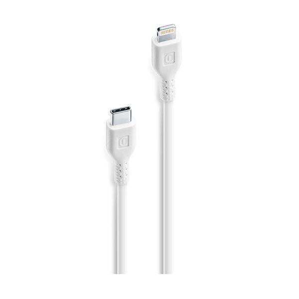 Cellular Line Type-C to Lightning 0.6m White Καλώδιο