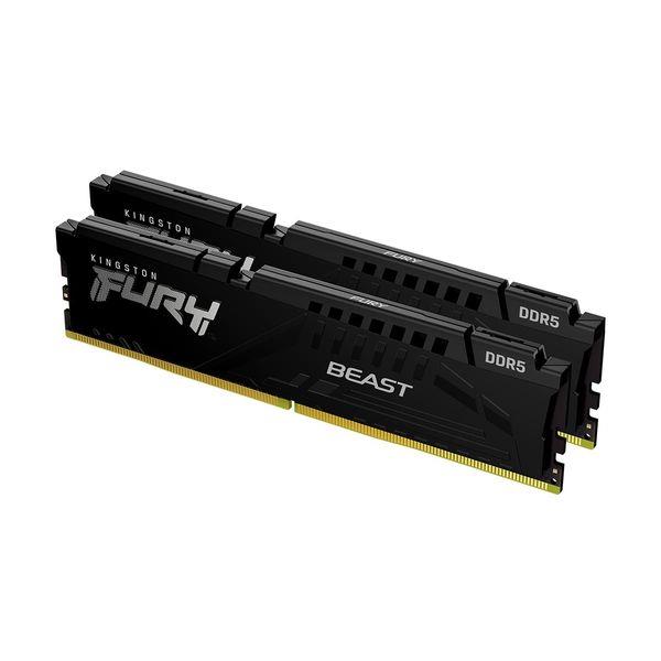 Kingston Fury Beast DDR5 5200 2x8GB CL36 Μνήμη RAM