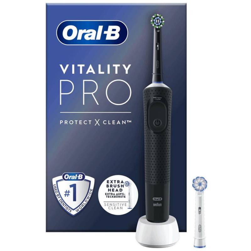 ΗΛΕΚΤΡΙΚΗ ΟΔΟΝΤΟΒΟΥΡΤΣΑ ORAL-B VITALITY PRO BLACK